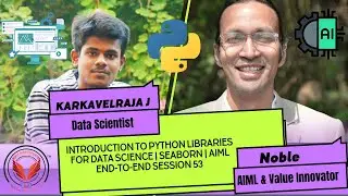 Introduction to Python Libraries for Data Science | Seaborn | AIML End-to-End Session 53