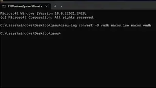 How to convert an ISO file to a VMDK file using QEMU-img software