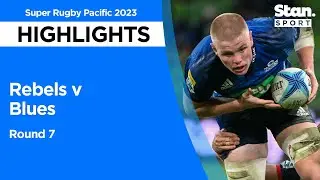 Rebels v Blues Highlights | Round 7 | Super Rugby Pacific 2023