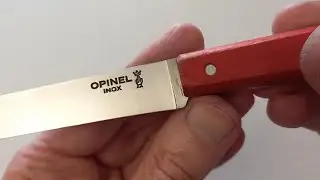 Заточування кухонного ножа Opinel Bon Appetit | Ножі: ДО-ПІСЛЯ