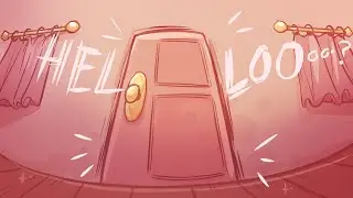 She's at your door