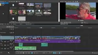 The Vegas Movie Studio Platinum 15 interface
