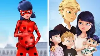 Ladybug Characters as Parents