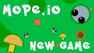 NEW AGAR.IO STYLE GAME MOPE.IO GAMEPLAY // FUNNY MOMENTS IN MOPE IO GAME