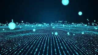 Abstract Particles background video -  Free motion background video
