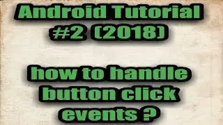 How To Handle Button Click Event In Android