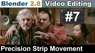 Blender 2.8 Video Editing (Precision Strip Movement Methods)