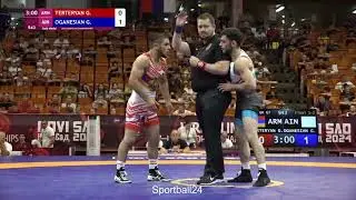 Gaspar Terteryan (ARM) - Grair Oganesian (AIN, RUS) | FINAL 67 kg Europe U20 Greco-Roman wrestling