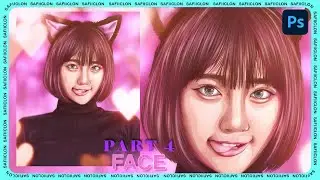 [ Photoshop Tutorial ] SOYON Vexel Art [ PART 4 - FACE ]