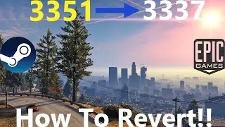 GTAV Update?? | How To Revert! | Steam And Epics! | #criminaljusticeyoutube