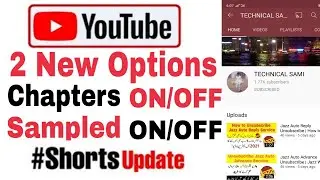 How to Enable/Disable Automatic Chapter On Youtube | Create Option On/OFF ON YT Studio 2021