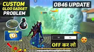 Custom Me Gloo Wall Lagate hi Automatic grenade & Items Mill Rehe Hai 😭 - Off Kaise Kare | Free Fire