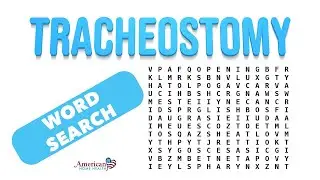 Word Search Puzzle - Tracheostomy