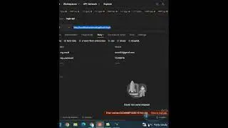 POSTMAN ECONNREFUSED Error | ECONNREFUSED Error[SOLVED]  