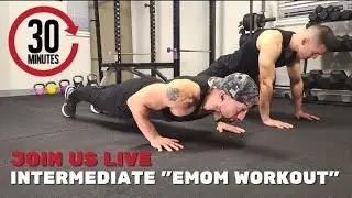 30 MINUTE EMOM 4 EXERCISES TO BURN CALORIES AND BUILD MUSCLE