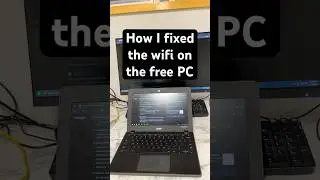 Using my Chromebook as a mini router for my free PC 