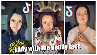 Crystal Noleen G.K - The Lady With The Bendy Face TikTok compilation || TikTok Most Watched