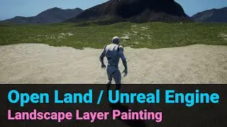 Landscape Layer Painting in Unreal Engine (Alpha vs Weight Blended)