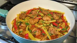 Самое Вкусное блюдо из Кабачков и Мяса! Оторваться не Возможно!