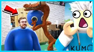 ADA RAINBOW FRIENDS DI DUNIA ASLI YANG MENGERIKAN! DIPAKSA JADI BLUE!