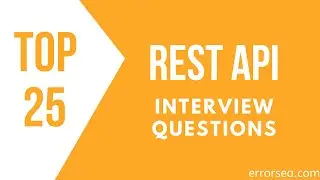 REST API Interview Questions and Answers