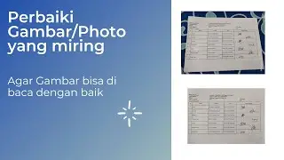 cara perbaiki hasil gambar atau Fhoto yang mereng dengan Photoshop