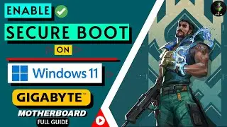 Valorant - How to enable SECURE BOOT in BIOS Settings | Vanguard requires TPM 2.0 Fix 2023