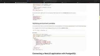 Fullstack2021 | p59 | NestJS | Validate Environment Variables with hapi joi