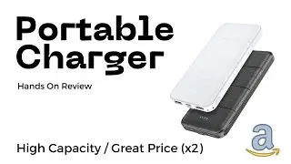 Affordable / High Capacity Portable Battery Chargers (2x Deal)