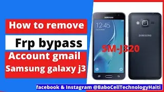 Samsung Galaxy J3 2016 (J320F) Frp Bypass Google Account Remove 2023 - Without Pc New Method 100