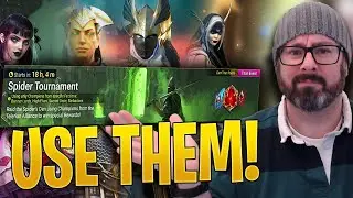 CRUSH THE SPIDER TOURNAMENT! BEST Telerians Only Champion Strategies | Raid Shadow Legends