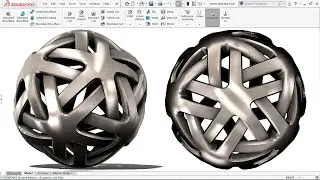 Master SolidWorks | Create Stunning 'Interlocked Ball Design' | Essential CAD Skills Tutorials