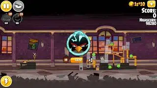 Angry Birds Haunted Hogs Mighty Eagle (100%)