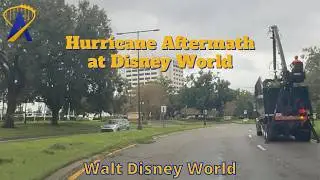 Driving on Disney World Property After Hurricane Milton