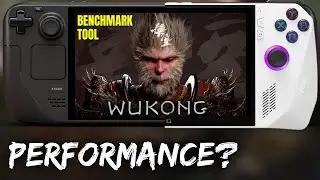 Black Myth Wukong Benchmark Tool on Steam Deck and ROG Ally!