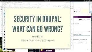 Security in Drupal: what can go wrong?