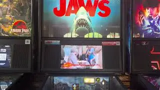 Stern pinball Jaws pinball arcade at double bull￼