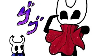 Hornet predicts Ghost's next line [Hollow Knight/JoJo animation]