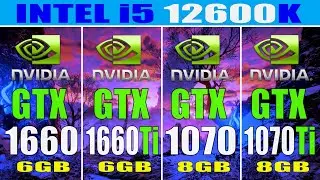 GTX 1660 vs GTX 1660Ti vs GTX 1070 vs GTX 1070Ti || PC GAMES TEST ||