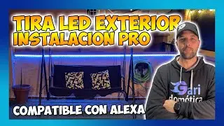 🏡✨ Cómo Instalar TIRA LED EXTERIOR - Smart Life - ALEXA para BALCÓN, TERRAZA o JARDÍN