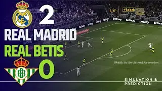 Real Madrid [2-0] Real Betis / Highlights | LaLiga 24/25 | Simulación/Recreación eFootball