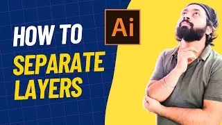 How to keep objects or element on separte layer in Illustrator