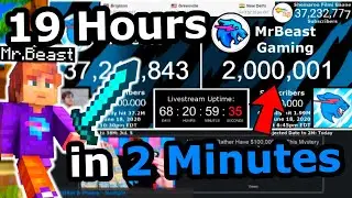 MrBeast's NEW Gaming Channel Hitting 2 Million Subscribers!!