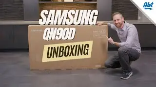 Samsung QN90D Series Neo QLED Unboxing