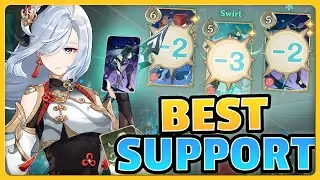 BEST SWIRL SUPPORT !!! Go for her NOW  [TCG] | Genshin Impact