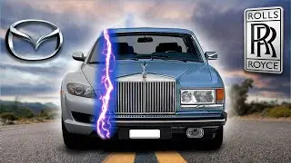 Projekt Rolls Royce do driftu | Zawieszenie z RX8, cięcie budy
