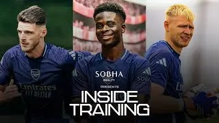 SAKA, RICE & RAMSDALE RETURN | Inside Training at Sobha Realty Training Centre