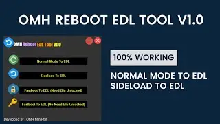 OMH Reboot EDL Tool V1.0 Crack 2022