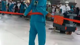 Makkah live today | Cleaning Masjid Al Haram Mecca | Makkah clock tower