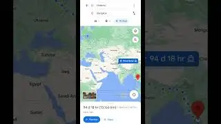 Собственные маршруты в Google Maps